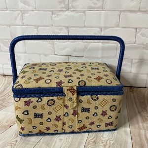Adorable sewing basket